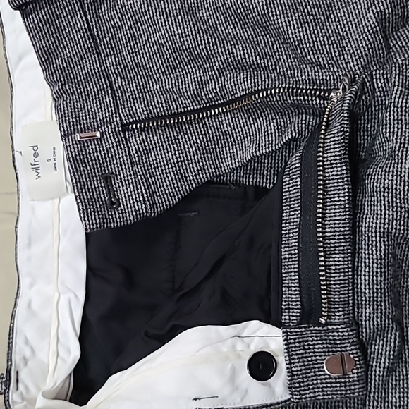 Wool/cashmere blend Wilfred pants - Picture 3 of 5